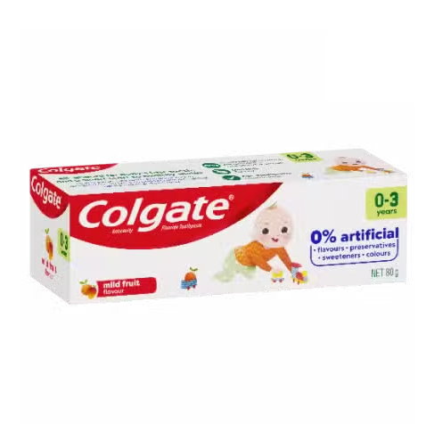 コルゲート歯磨き粉の子供マイルドフルーツ0〜3歳80g