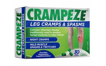 ตะคริวขาเป็นตะคริวและกระตุก 30 แคปซูล