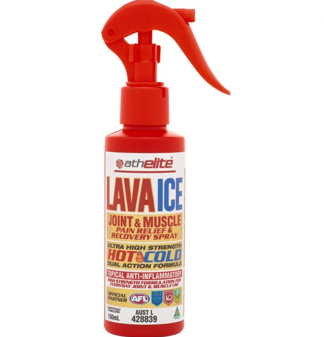 Athelite Lava Ice Joint & Muscle Pain Relief & Recovery Spray 100ml (EXP: 30/12/2025)
