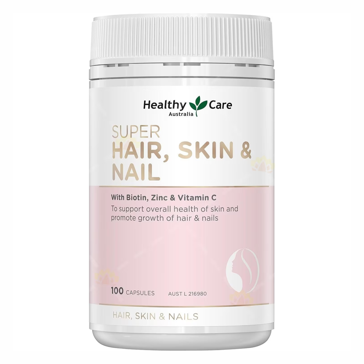 Healthy Care Super Hair Skin & Nail 100 Capsules