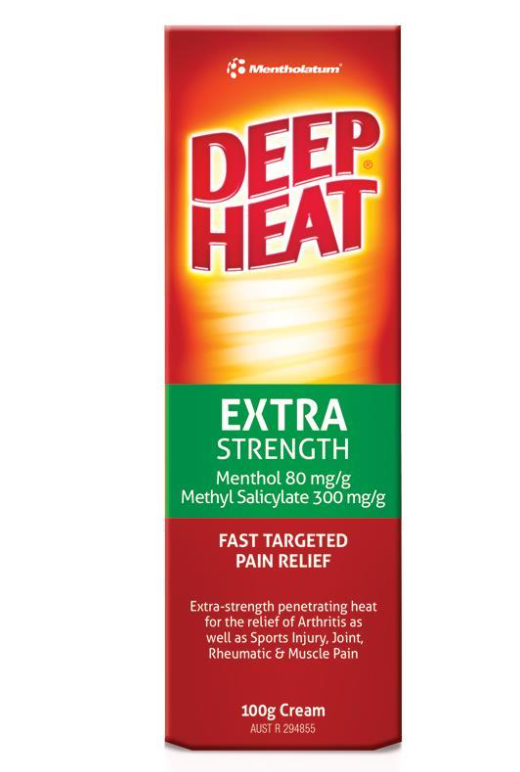 Deep Heat Extra Strength Arthritis Relief 100g