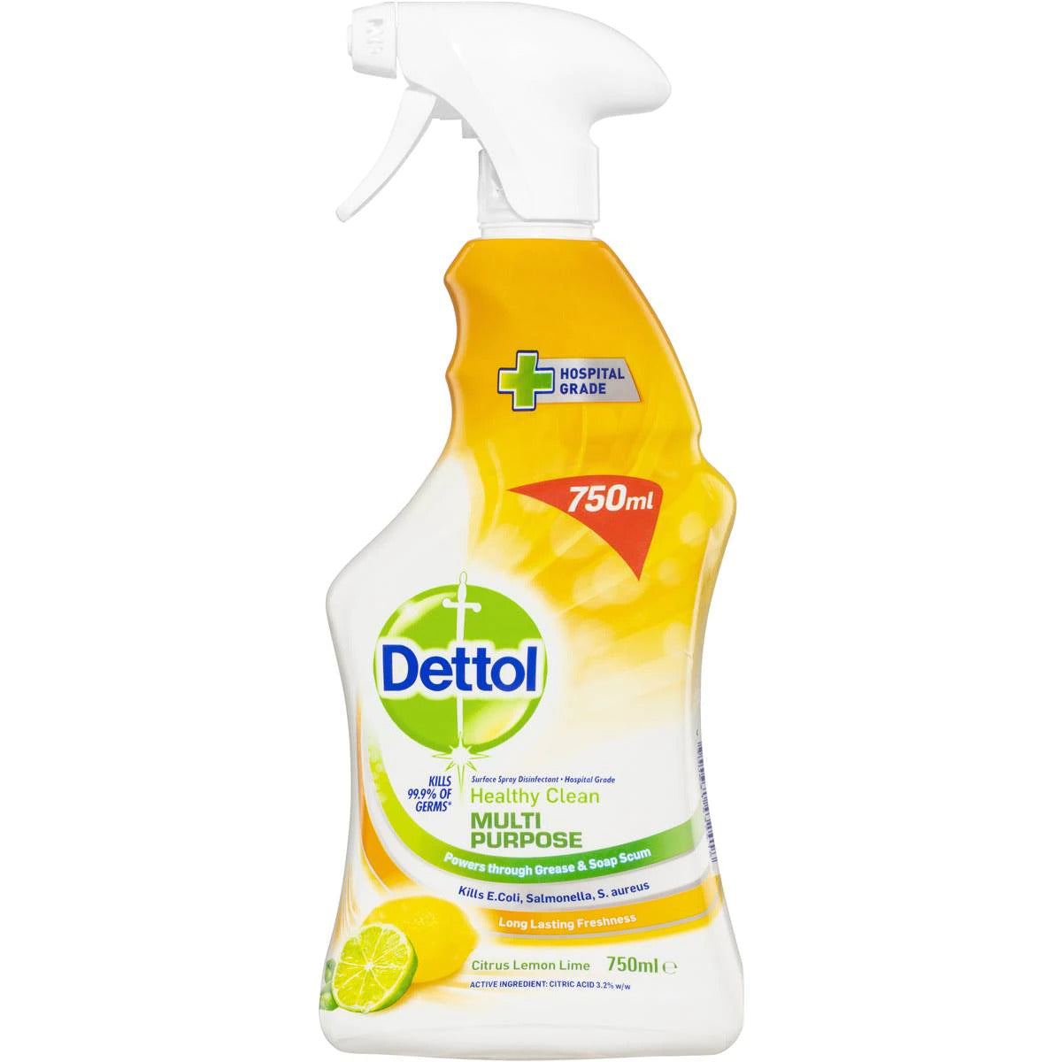 Dettol Multi Pined Spray Lemon Lime 750ml