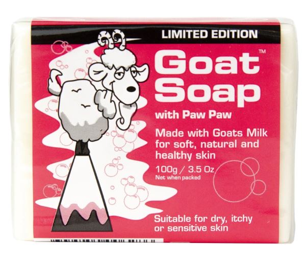 Thanh xà phòng dê DPP, Paw Paw, 100g