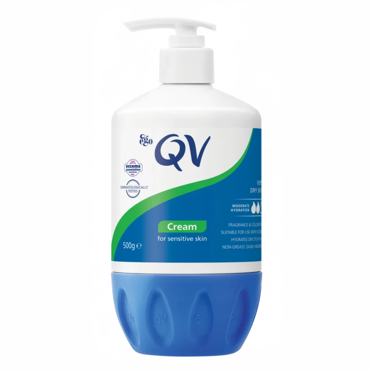 Ego QV Cream Pump Bottle 500 กรัม