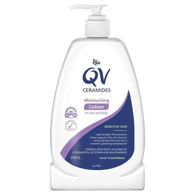 ego qv ceramides ปั๊มความชุ่มชื้นปั๊ม 350 มล.