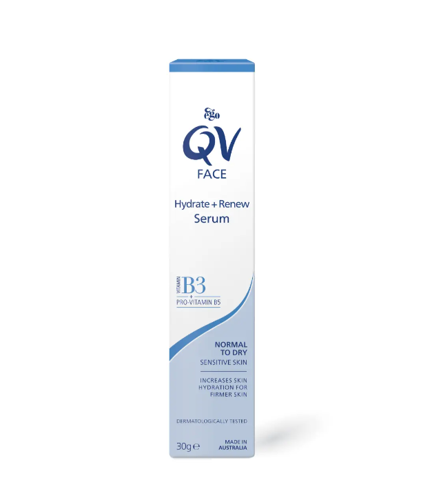 Ego QV Face Hydrate + Renew Serum 30G
