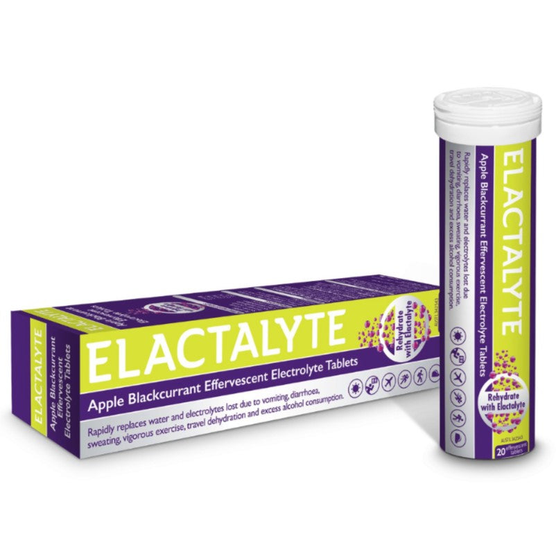 Elactalyte táo blackcurrant 20 viên thuốc sủi bọt