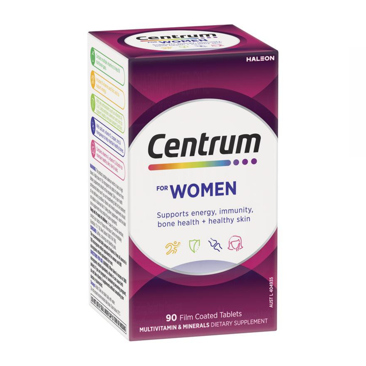 Centrum For Women 90 Tablets