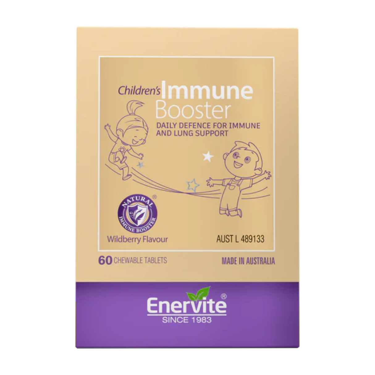 EnerVite Children's Immune Boost 60 เม็ด