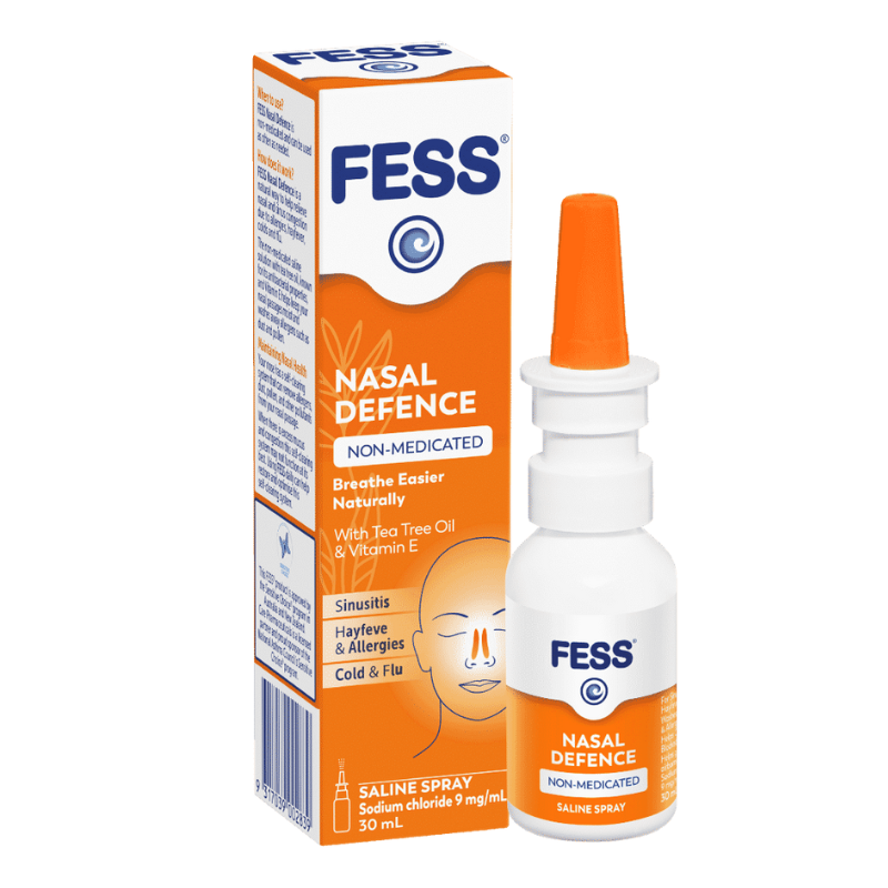 Fess Nasal Defence Saline Spray 30mL