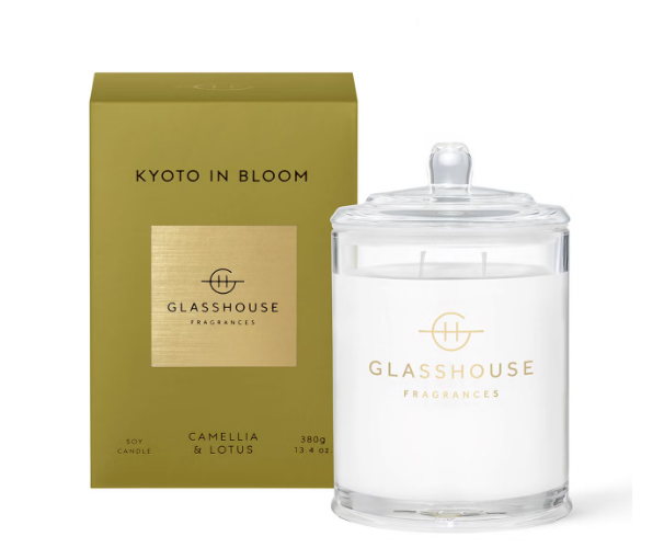 Glasshouse Kyoto trong Bloom Nến 380g