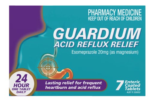 Guardium axit trào ngược esomeprazole 20mg viên 7