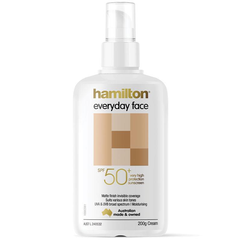 Hamilton Every Day Face Cream SPF 50+ 200g