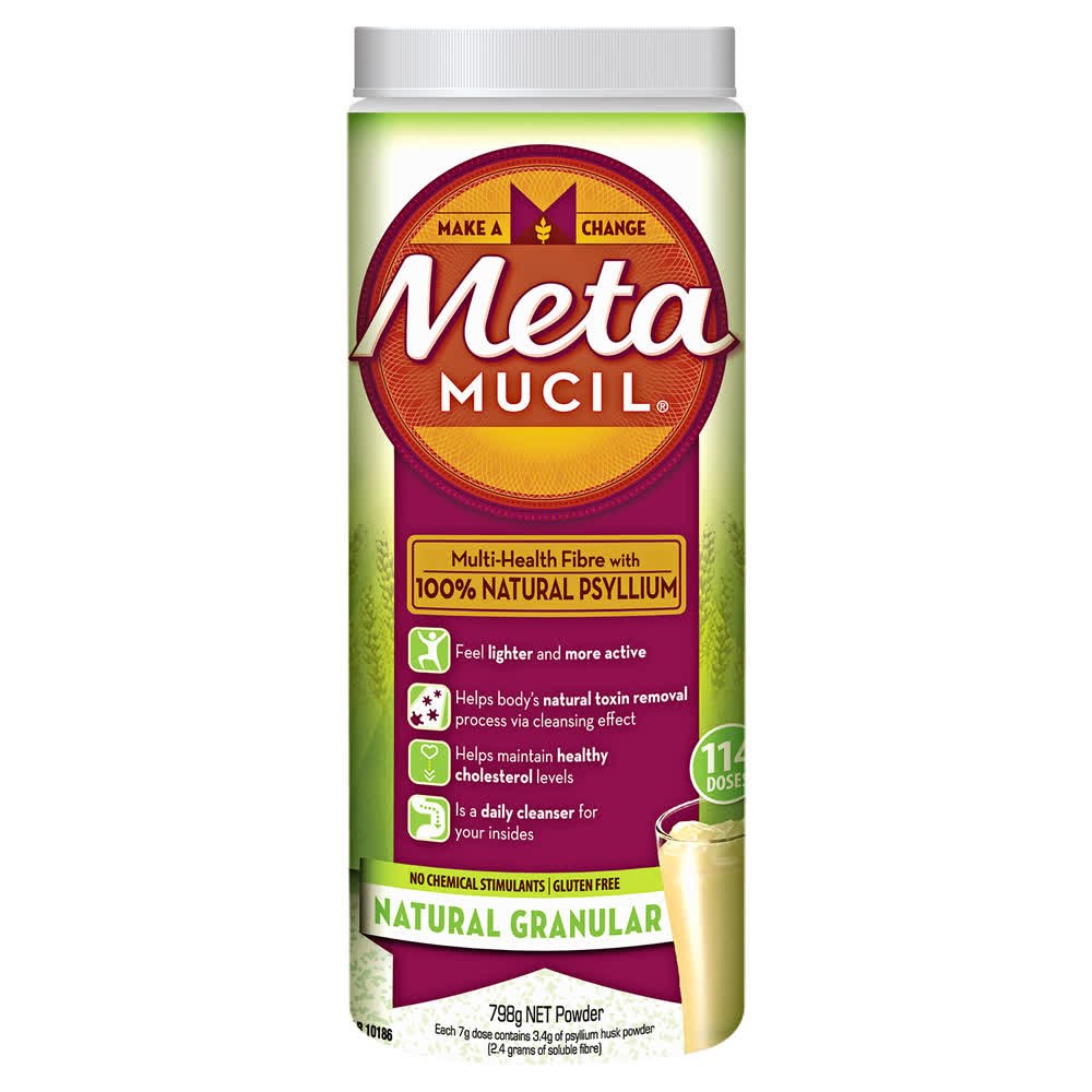 Metamucil ธรรมชาติเม็ด 114 ขนาด 798 กรัม