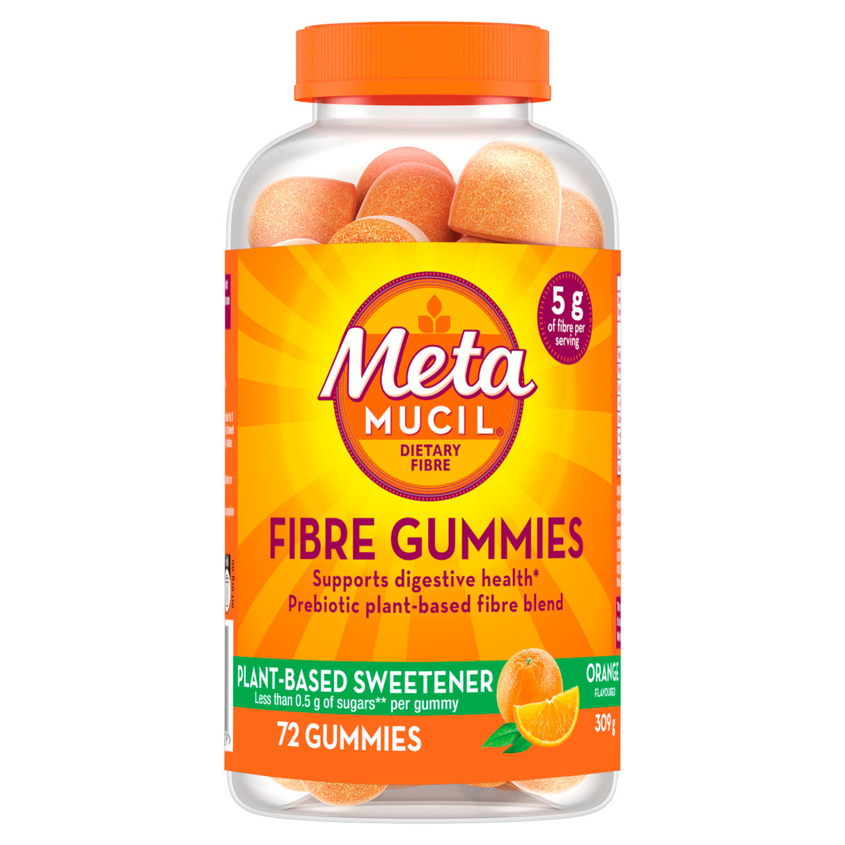 Metamucil Fiber Gummies 72 แพ็ค