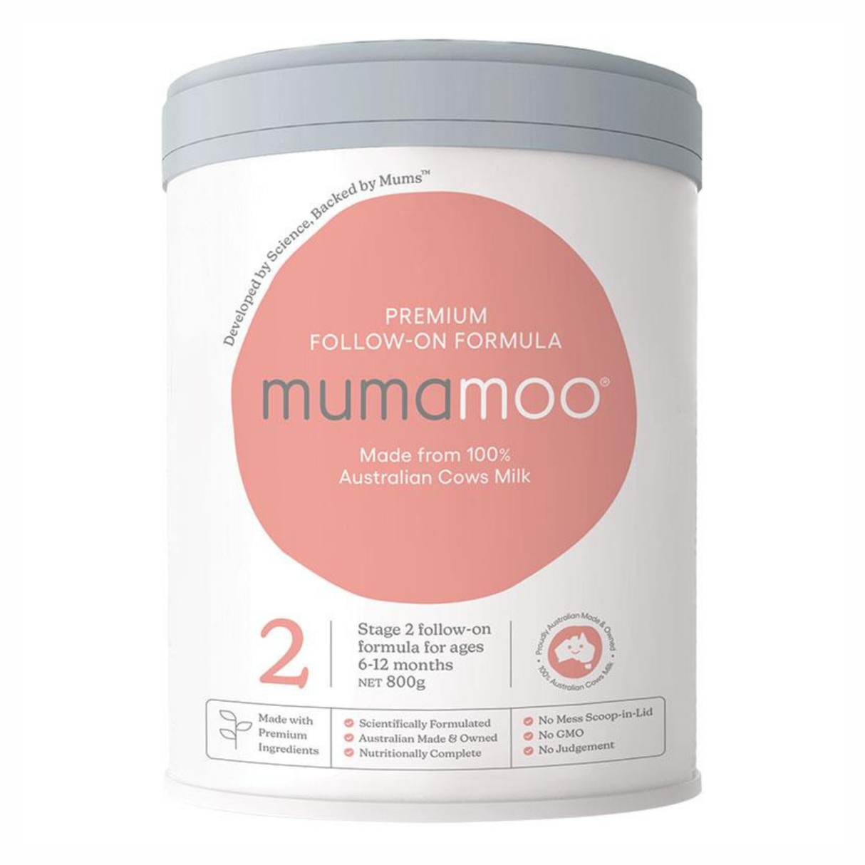 Mumamoo Premium Formula Stage 2 (6-12mths) 800g