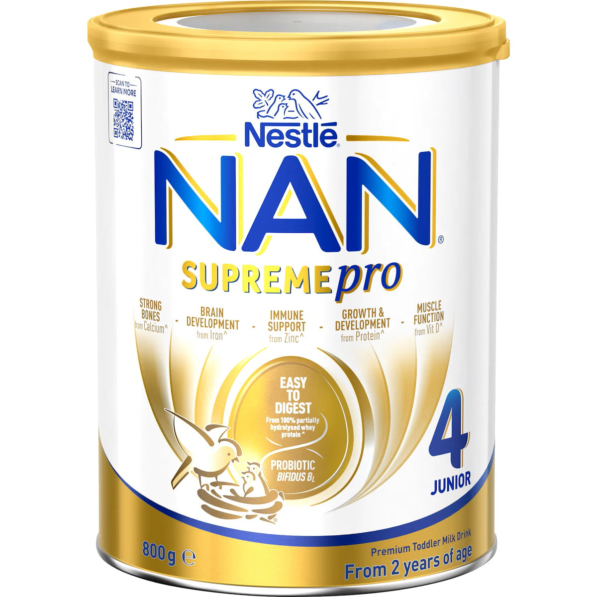 Nestle Nan Supremepro Junior Milk Drink ขั้นตอนที่ 4 800G