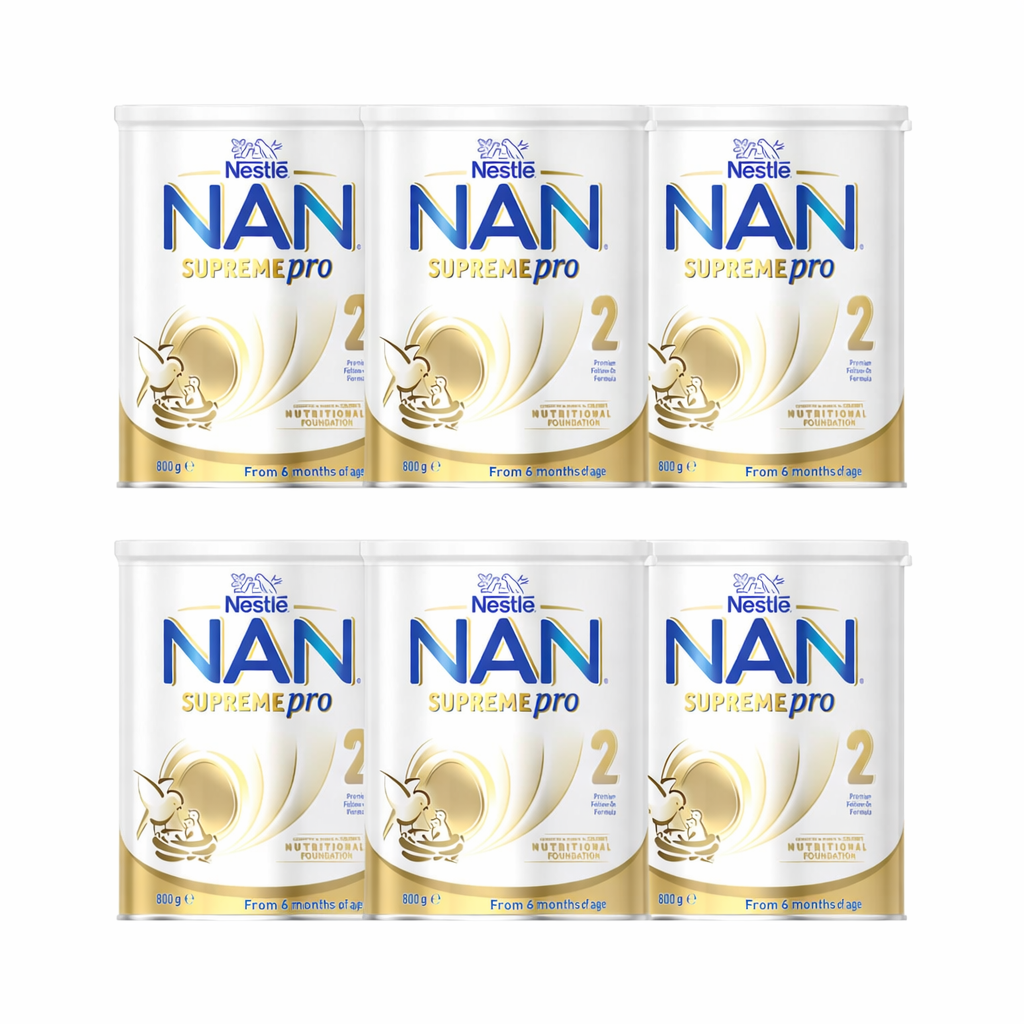 Nestle NAN SupremePro Follow On Formula Stage 2 800g X 6 BUNDLE