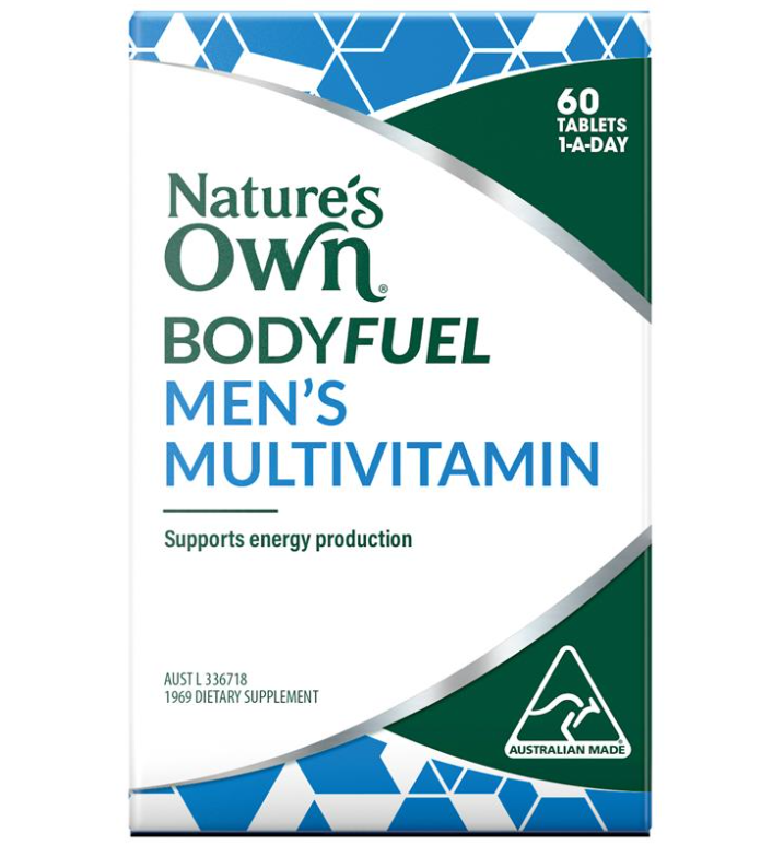 Natures Own BodyFuel Mens Multivitamin 60 Tablets