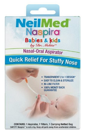 赤ちゃんと子供のためのNaspira Naspira Nasal-Oral Aspirator