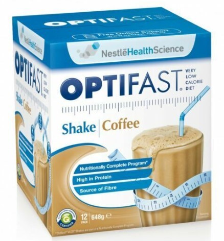 Optifast VLCD Coffee Shake 12 x 53g ซอง
