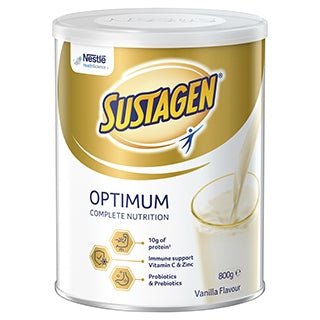 Nestle Sustagen Optimum Complete Nutrition Vanilla Flavour 800g - RPP ONLINE