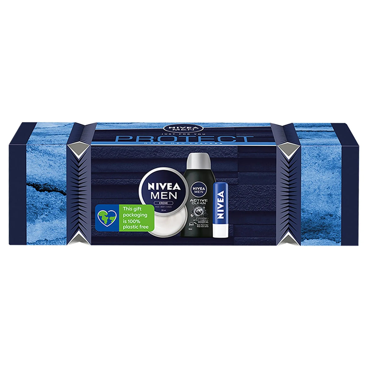 Người đàn ông Nivea bảo vệ bộ quà tặng cracker