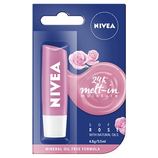Nivea Lip Care Soft Rose 4,8g