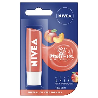 Nivea Lip Care Peach Shine 4,8 g
