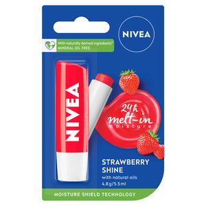 Nivea Lip Care Strawberry Shine 4,8g