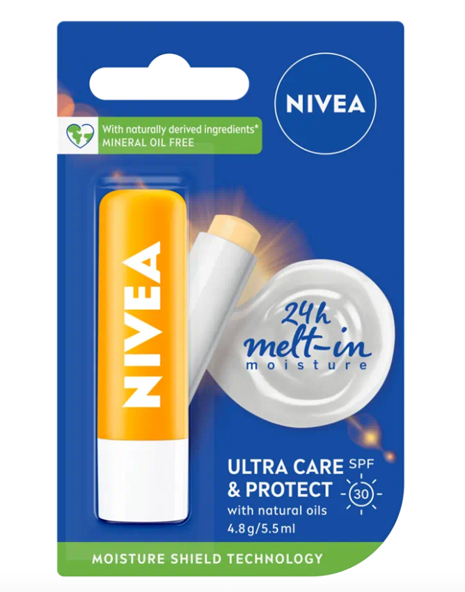 Nivea Lip Balm Ultra Chăm sóc và Bảo vệ SPF 30 4.8G