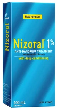 Nizoral 1%抗頭皮屑處理200ml