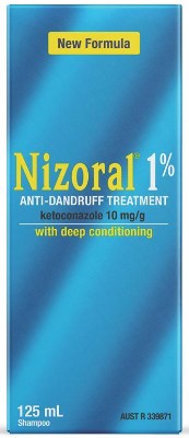 Nizoral 1%抗頭皮屑處理125ml