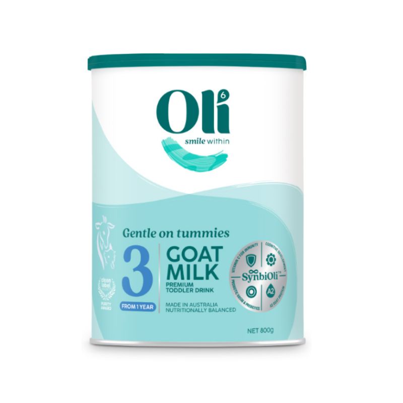 Oli6 Goat Milk Toddler Drink Stage 3 1-3 ปี 800 กรัม (ใหม่)