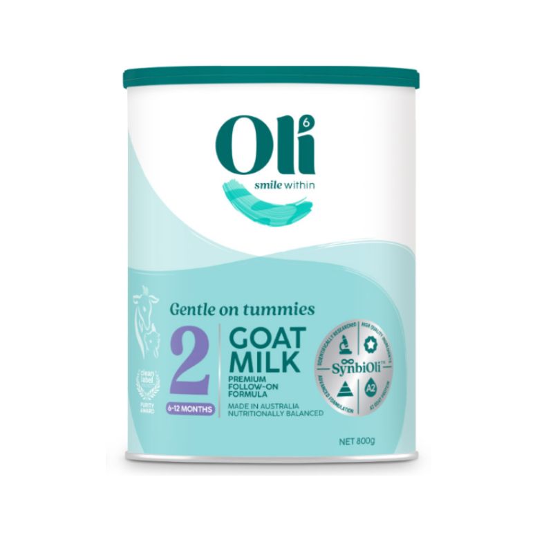 Oli6 Goat Milk ติดตาม Formula Synbioli Stage 2 6-12 เดือน 800G