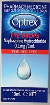 Thuốc nhỏ mắt Optrex cho mắt đỏ 10ml