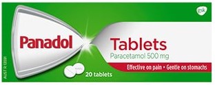 Viên panadol paracetamol 500mg 20 viên