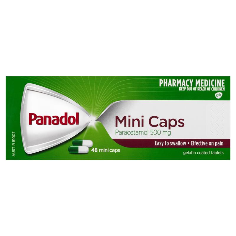 Panadol Mini Caps 48 Gói