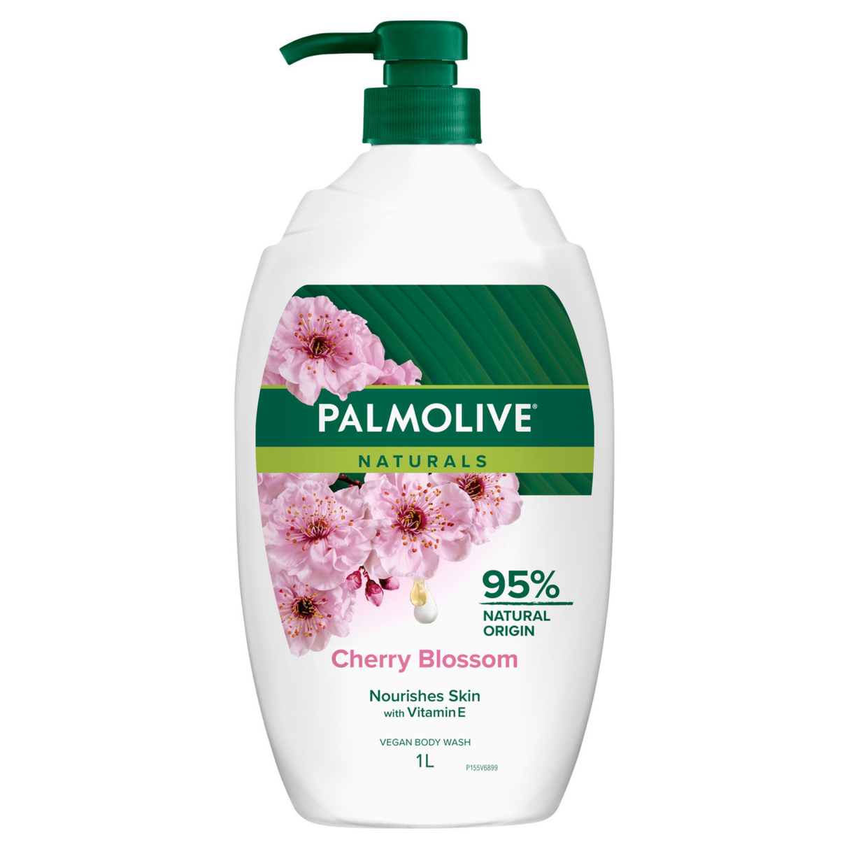 Palmolive Naturals Milk & Cherry Blossom Body Wash 1L