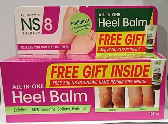 Plunkett's NS-8 All-In-One Heel Balm Complex 125ml