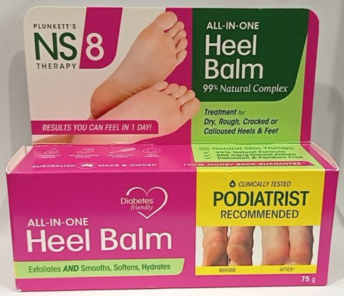 Plunkett's NS-8 All-In-One Heel Balm Complex 75g