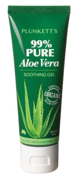 Plunketts 99% Pure Aloe Vera Gel 75g Tube - RPP ONLINE