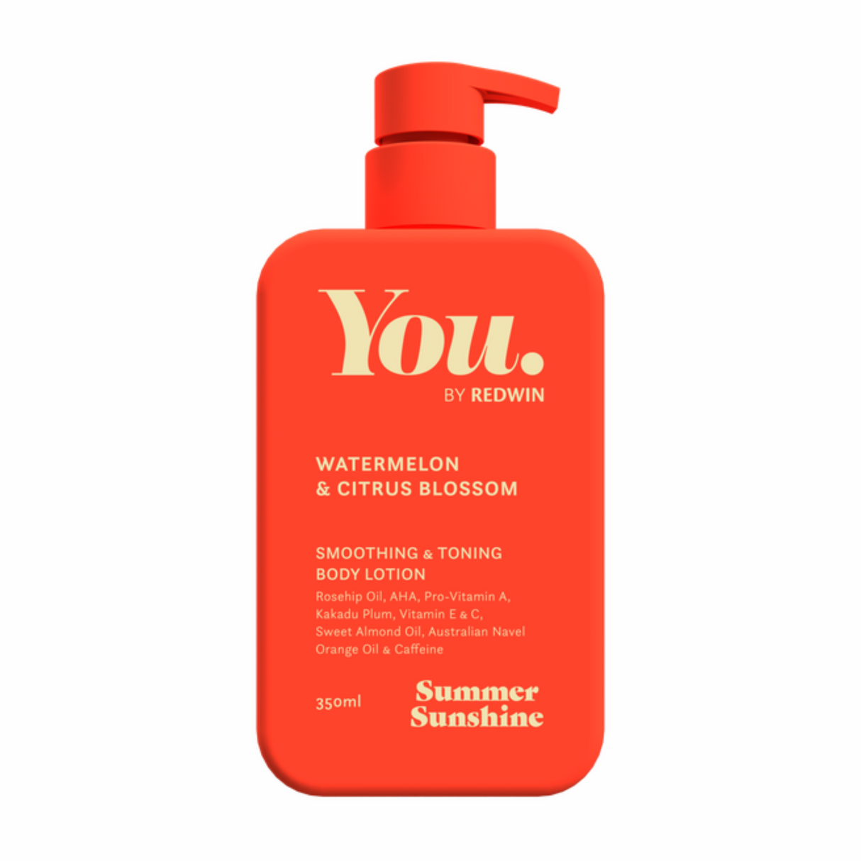 YOU by Redwin Summer Sunshine Body Lotion 350mL