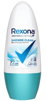 Rexona Phụ nữ tắm sạch sẽ có cuộn trên 45ml