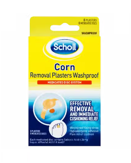 scholl corn washproof plasters 8 แพ็ค