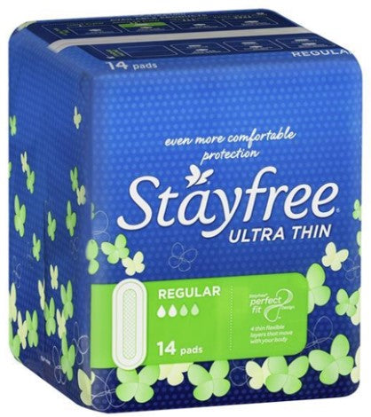 Stayfree Ultra Ultra Fine Wings 14 แพ็ค