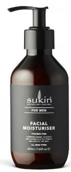 Sukin Facial Moisturiser For Men 225mL