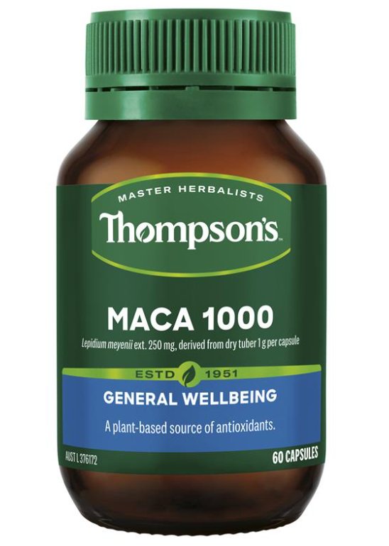 Thompson's Maca 1000 60 Capsules - RPP ONLINE
