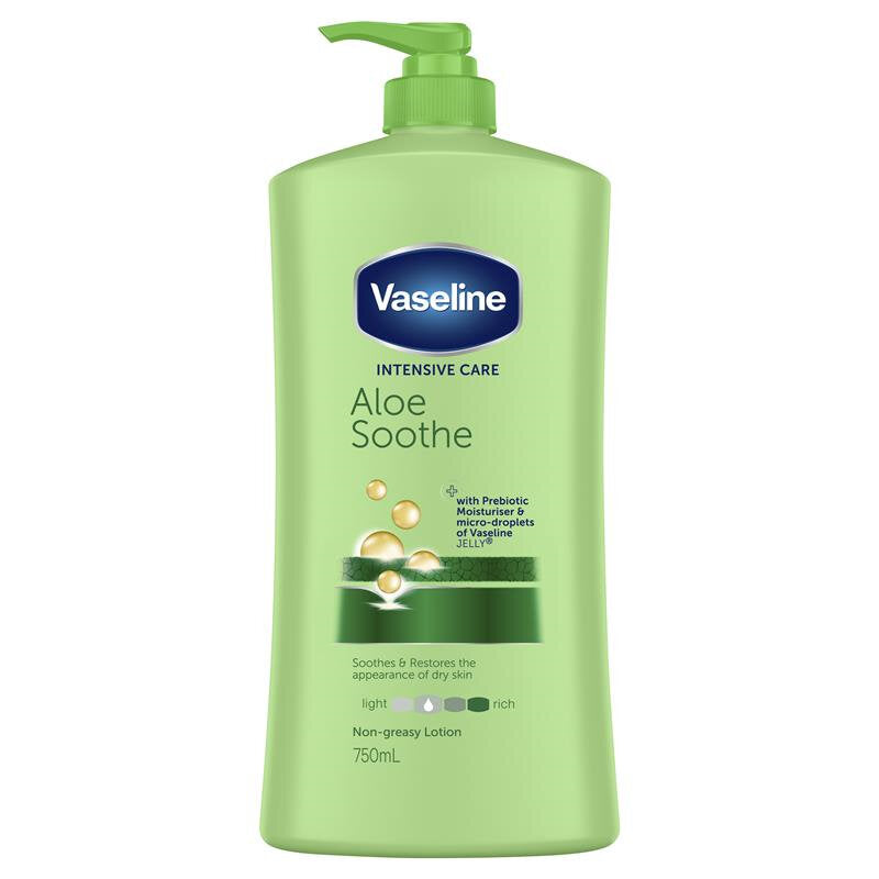 Vaseline Intensive Care Aloe Soothe Lotion 750ml