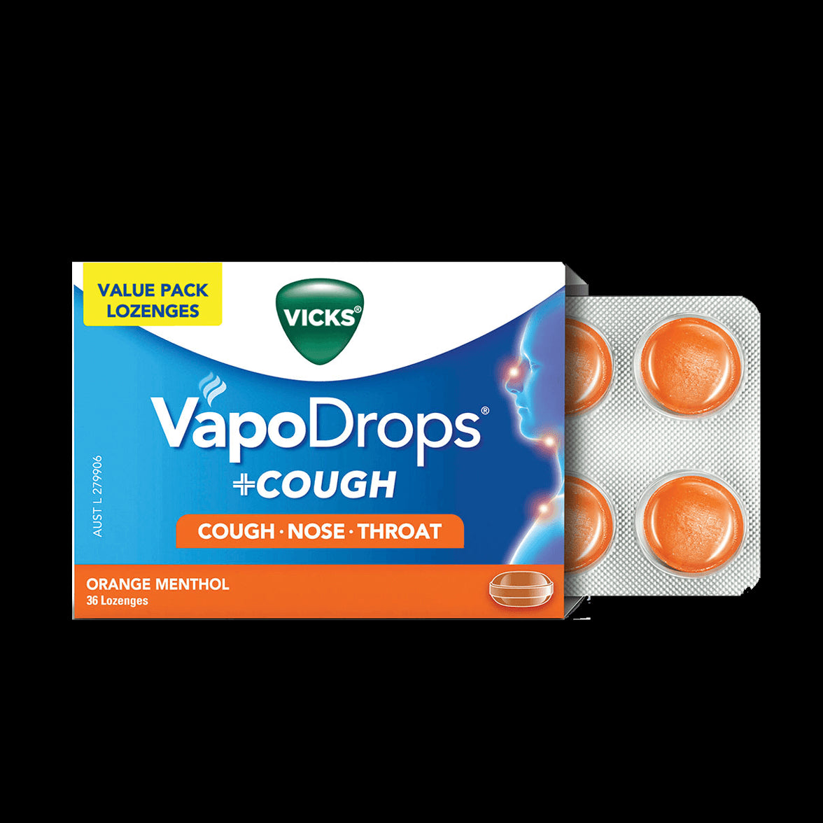 Vicks Vapodrops + ho cam Matthol 36